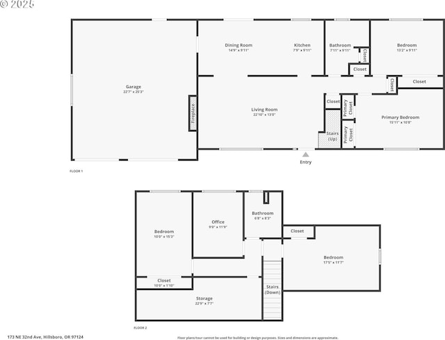 173 NE 32nd Ave, Hillsboro, OR 97124 - home floor plan