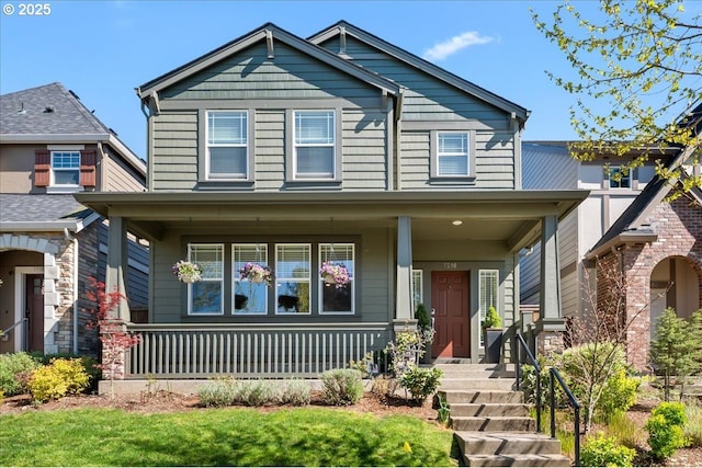 7510 NW Lauren Ave, Portland, OR 97229 - craftsman-style house with a porch
