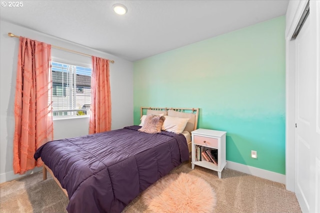 7510 NW Lauren Ave, Portland, OR 97229 - carpeted bedroom featuring a closet and recessed lighting