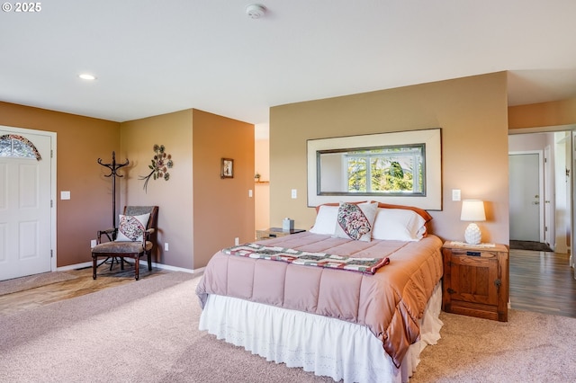4212 NE 179th St, Vancouver, WA 98686 - bedroom featuring carpet flooring, recessed lighting, and baseboards