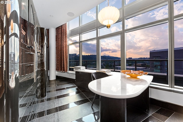 3601 S River Pkwy Unit 3101, Portland, OR 97239 - dining room featuring granite floors
