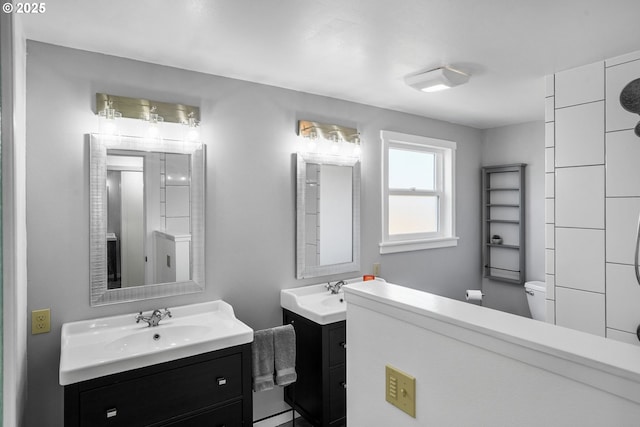 2110 NW Kings Blvd, Corvallis, OR 97330 - bathroom featuring two vanities and toilet
