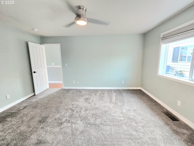 292 Jamie Loop, Roseburg, OR 97471 - carpeted spare room featuring ceiling fan and a smoke detector
