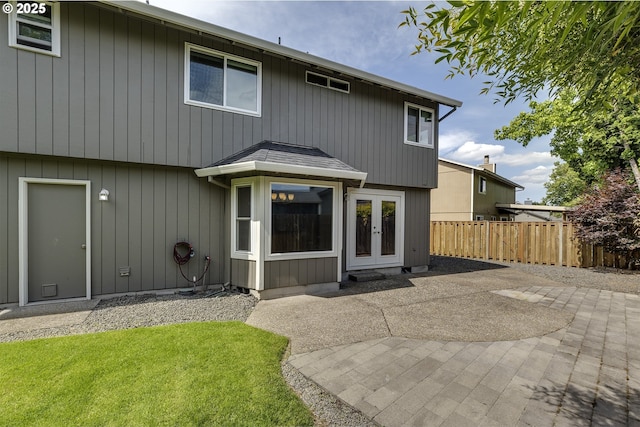 16541 NW Meadow Grass Ct, Beaverton, OR 97006 - view of front of home with a patio area and french doors