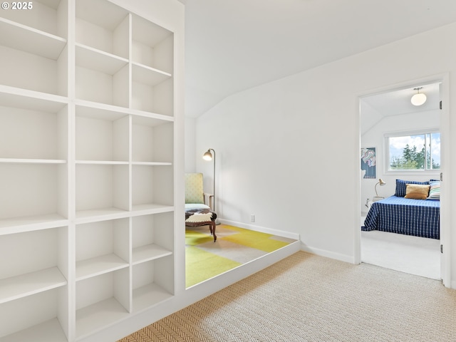 767 NE 152nd Ave, Portland, OR 97230 - unfurnished bedroom featuring carpet and vaulted ceiling