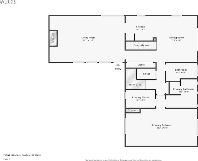767 NE 152nd Ave, Portland, OR 97230 - view of room layout
