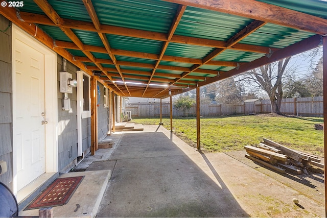 view of patio / terrace