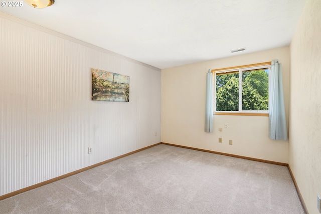 2935 Cedarwood Ct, Albany, OR 97322 - carpeted empty room with baseboards and crown molding
