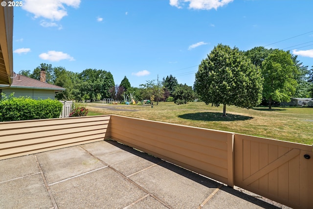 2935 Cedarwood Ct, Albany, OR 97322 - view of patio with view of scattered trees