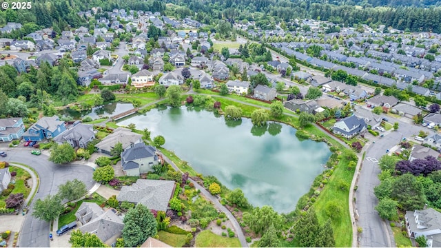 16099 SE Venice Ridge Way, Damascus, OR 97089 - aerial overview of property's location with nearby suburban area and a large body of water