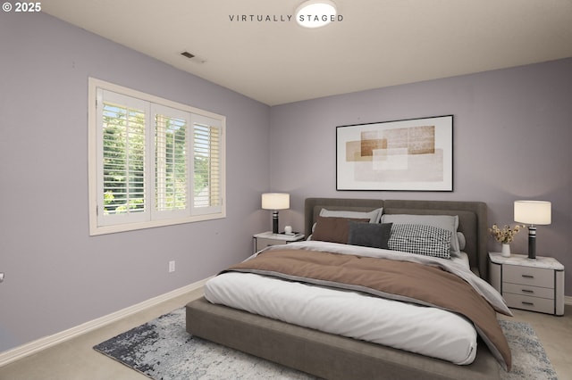 1318 NW Slocum Way, Portland, OR 97229 - bedroom with light carpet and baseboards