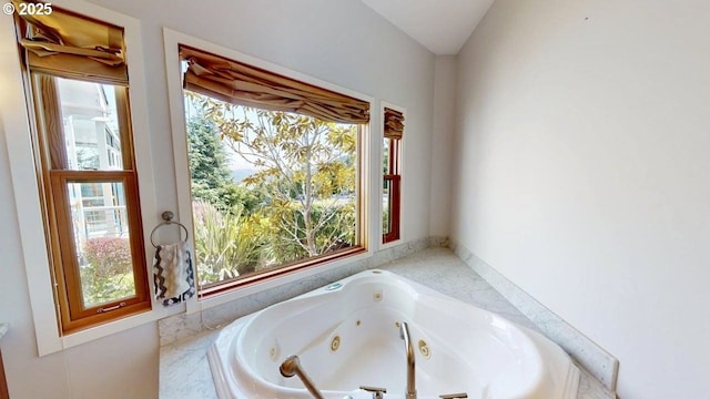 94414 Tom Cat Hill Rd, Gold Beach, OR 97444 - bathroom with a whirlpool tub and healthy amount of natural light