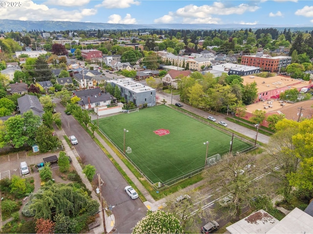 aerial view