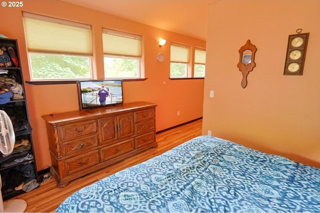 66663 Gunderson Rd, North Bend, OR 97459 - bedroom featuring light wood-style floors