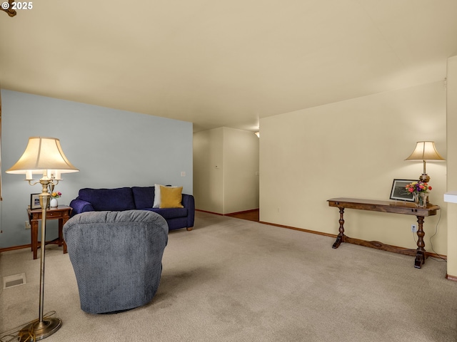 1305 Sandy Ridge Rd, Gearhart, OR 97138 - sitting room with carpet floors and baseboards
