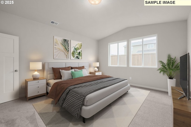 8836 SW Peia Ln, Tualatin, OR 97062 - bedroom featuring lofted ceiling and baseboards