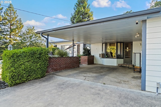 1842 NW Dogwood St, Roseburg, OR 97471 - view of patio / terrace with a carport and driveway