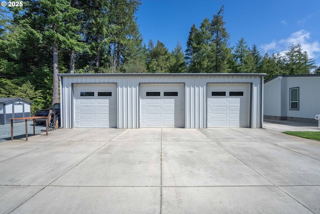 87477 Jean Dr, Bandon, OR 97411 - view of detached garage