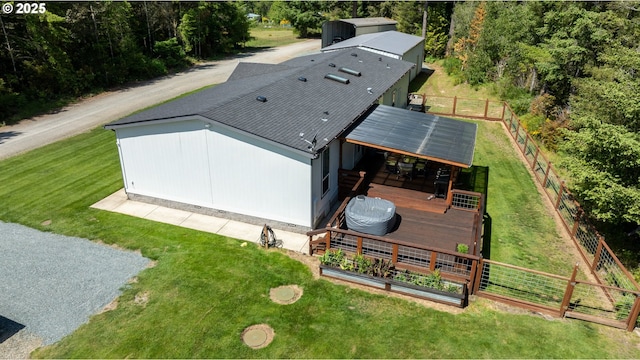 87477 Jean Dr, Bandon, OR 97411 - aerial view of property and surrounding area