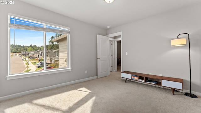 11649 SE Pleasant Valley Pkwy, Happy Valley, OR 97086 - unfurnished bedroom featuring multiple windows and carpet flooring