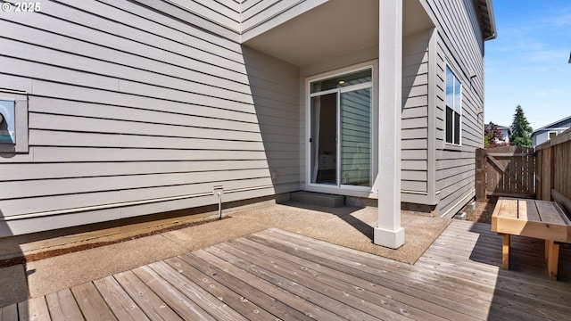 11649 SE Pleasant Valley Pkwy, Happy Valley, OR 97086 - wooden terrace with a patio