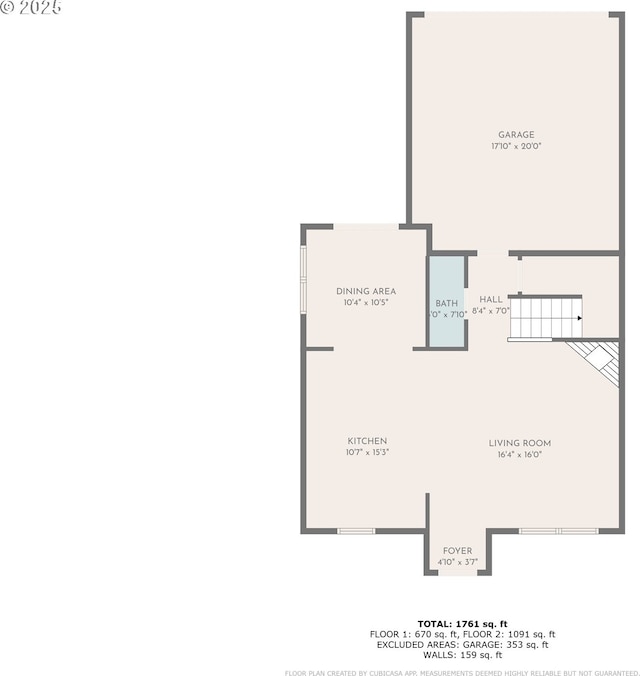 11649 SE Pleasant Valley Pkwy, Happy Valley, OR 97086 - view of room layout