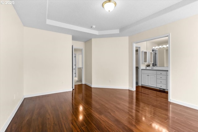 2290 N Irvine St, Cornelius, OR 97113 - empty room featuring wood finished floors and a raised ceiling