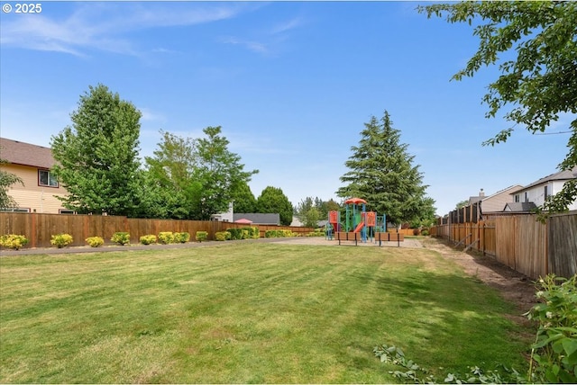 2290 N Irvine St, Cornelius, OR 97113 - fenced backyard featuring a playground