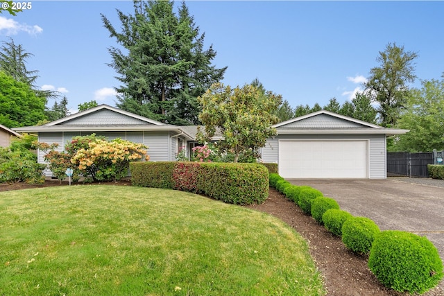 420 Mar Loop, Eugene, OR 97401 - view of front of property featuring asphalt driveway and a garage