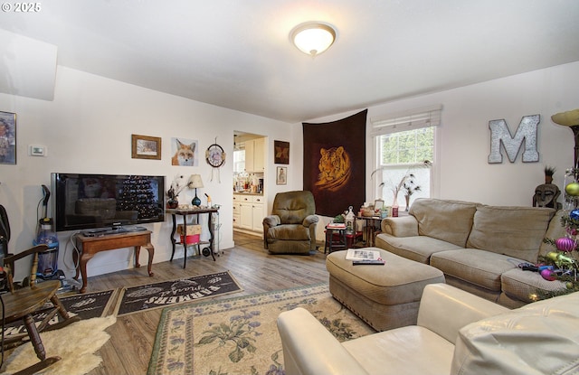 116 SE Williams Rd, Gresham, OR 97080 - living room with wood finished floors