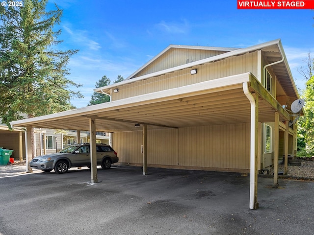 6801 SW Terri Ct Unit 60, Portland, OR 97225 - view of covered parking lot