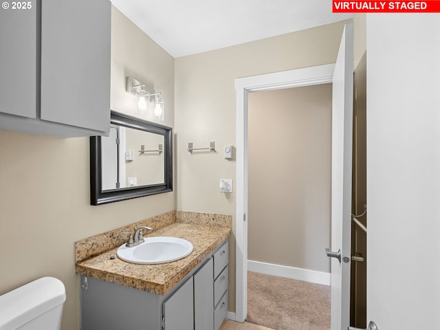 6801 SW Terri Ct Unit 60, Portland, OR 97225 - bathroom featuring vanity and toilet