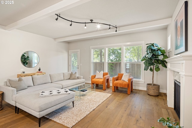 1408 Taylor St, Eugene, OR 97402 - living room with light wood-style floors, plenty of natural light, and baseboards