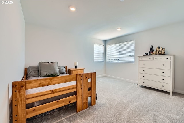 12935 SW Tabor Ter, Beaverton, OR 97007 - carpeted bedroom featuring baseboards and recessed lighting