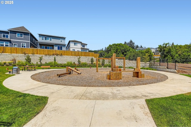 12935 SW Tabor Ter, Beaverton, OR 97007 - view of jungle gym with a residential view