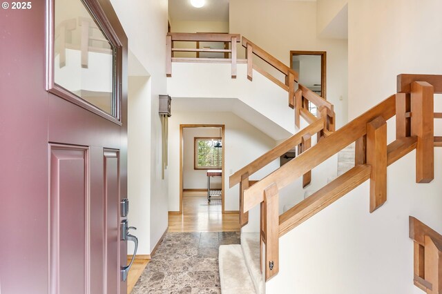 21075 NE Turner Ln, Hillsboro, OR 97123 - foyer entrance with stairway