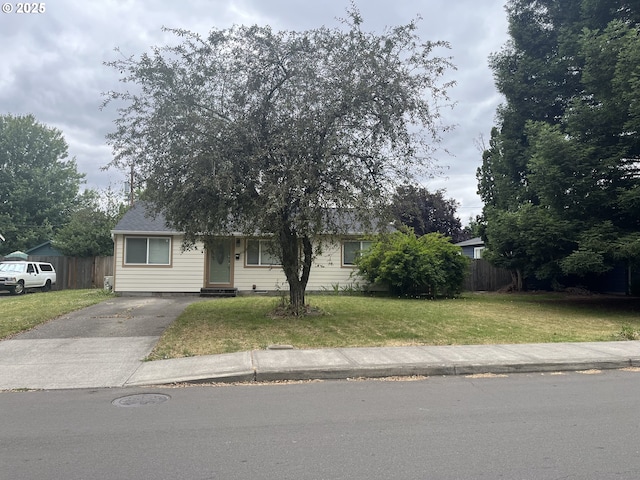 3345 SW 124th Ave, Beaverton, OR 97005 - obstructed view of property with driveway