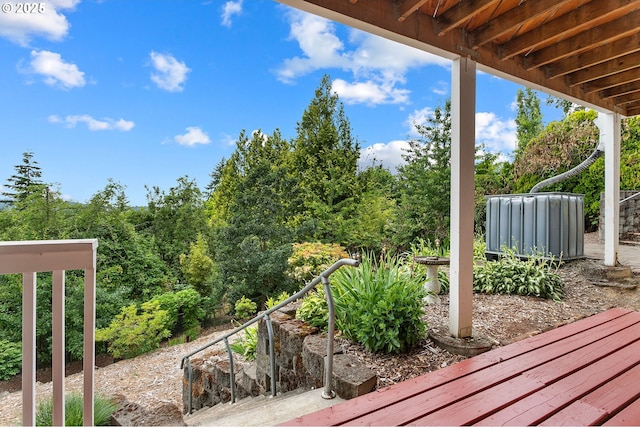 3025 SW Wallula Ave, Gresham, OR 97080 - view of wooden terrace