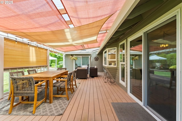 13355 SW Chimney Ridge Ct, Tigard, OR 97223 - deck with outdoor dining space