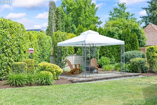 13355 SW Chimney Ridge Ct, Tigard, OR 97223 - view of yard featuring a patio area