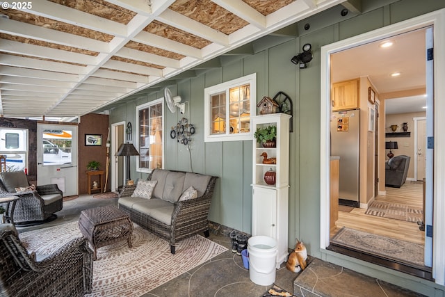 view of patio / terrace featuring covered porch