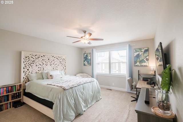 5300 Davis St SE, Turner, OR 97392 - bedroom featuring light colored carpet and ceiling fan