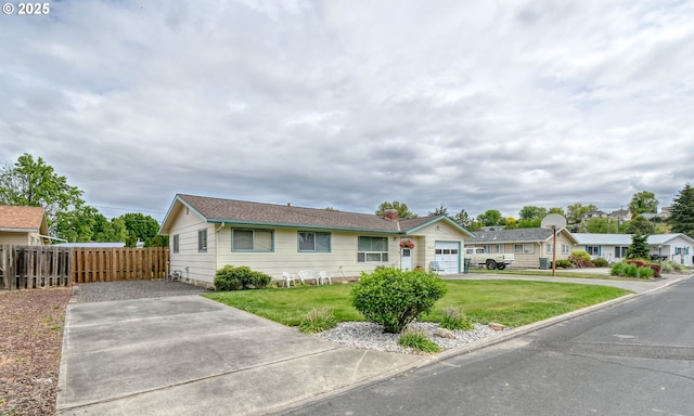 1318 SW 39th Ave, Pendleton, OR 97801 - ranch-style house with concrete driveway and an attached garage