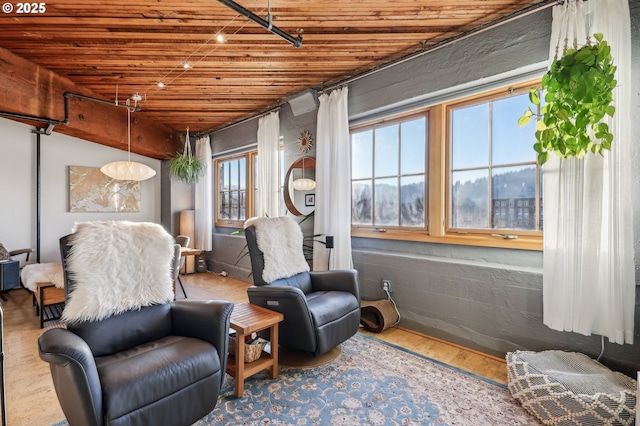 1420 NW Lovejoy St Unit 518, Portland, OR 97209 - living area with wood finished floors