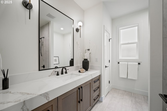 5404 NE 111th St, Vancouver, WA 98686 - bathroom with vanity and a shower