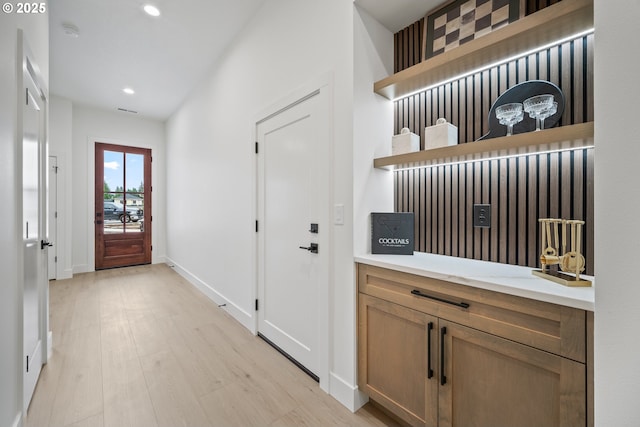 5404 NE 111th St, Vancouver, WA 98686 - hall featuring recessed lighting and light wood finished floors