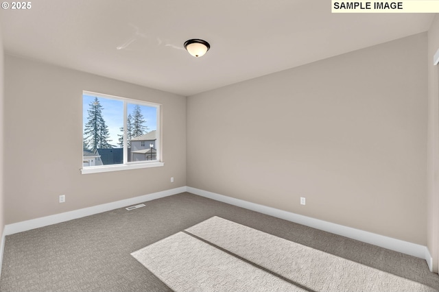 17301 SW Atfalati Ln Unit 38, Sherwood, OR 97140 - spare room featuring carpet floors and baseboards