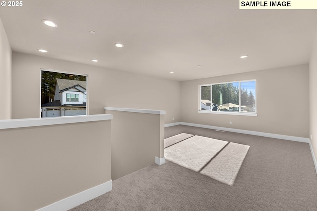 17301 SW Atfalati Ln Unit 38, Sherwood, OR 97140 - carpeted spare room with recessed lighting