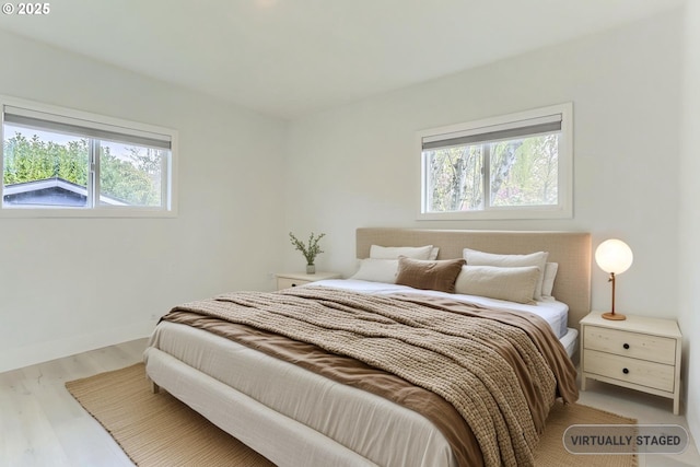 4235 SE Jackson St, Milwaukie, OR 97222 - bedroom with wood finished floors and baseboards