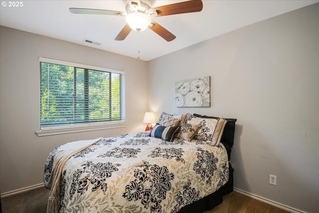 16181 SW Holland Ln, Sherwood, OR 97140 - bedroom featuring carpet floors, baseboards, and a ceiling fan